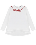 T-SHIRT BLANCA LOVELY M/L GIRL