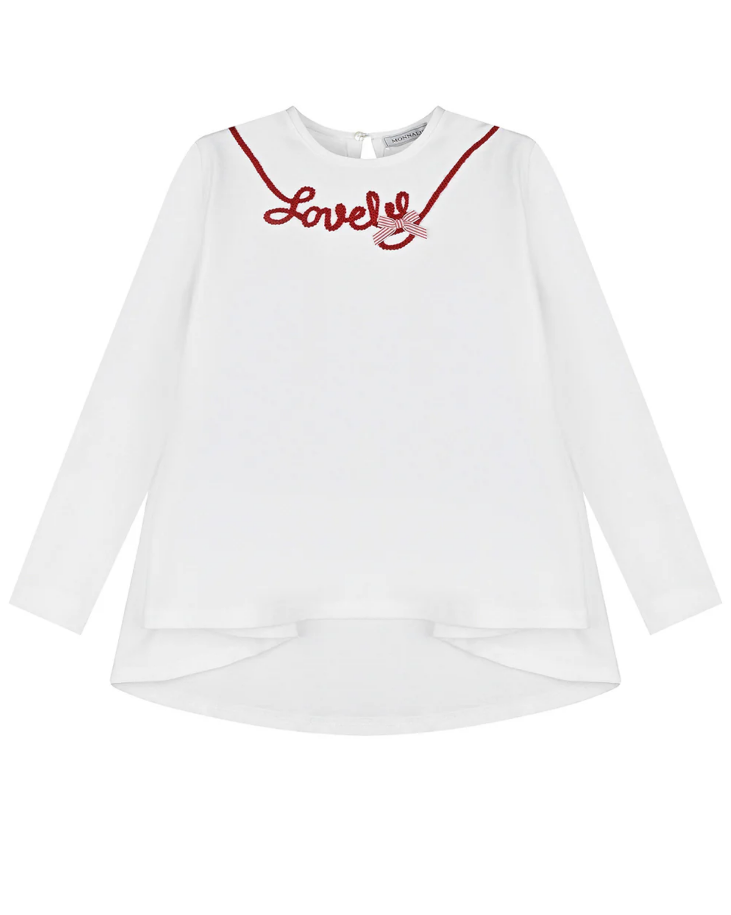 T-SHIRT BLANCA LOVELY M/L GIRL