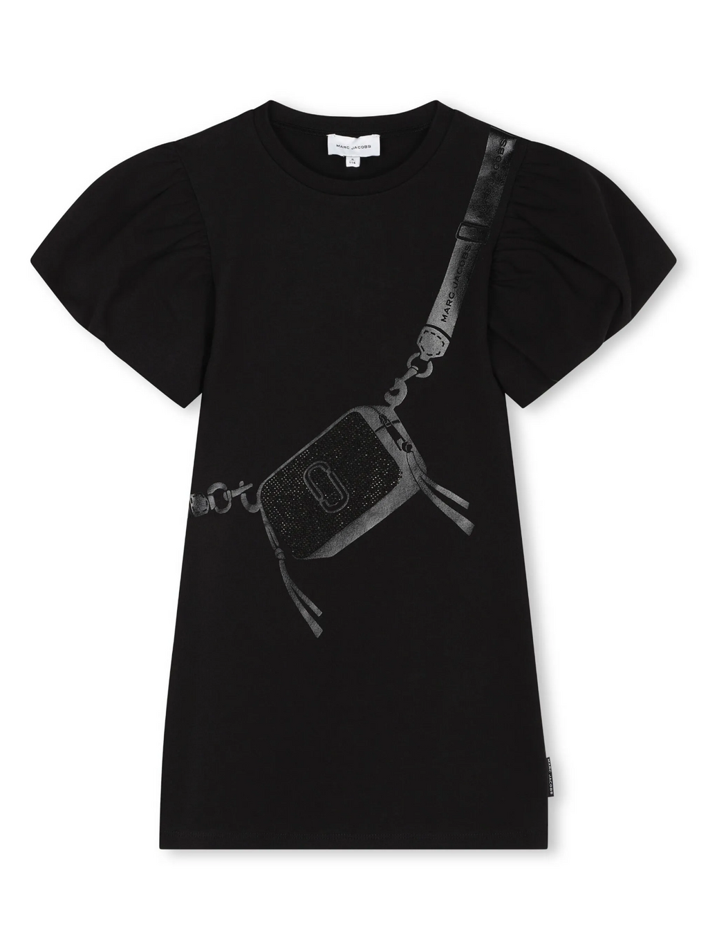 DRESS BLACK PRINT BAG LOGO MARC JACOBS