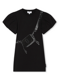 DRESS BLACK PRINT BAG LOGO MARC JACOBS