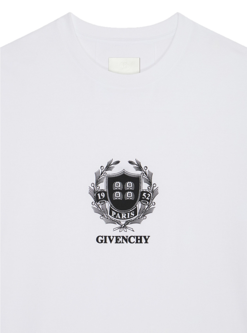 T-SHIRT WHITE CARRE 4G GIVENCHY
