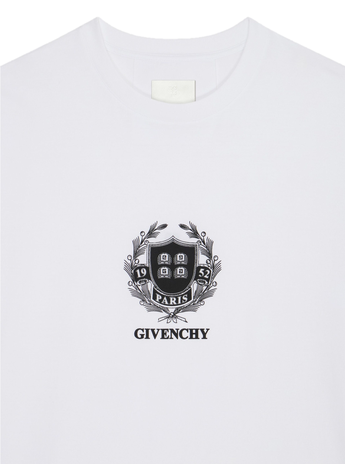 T-SHIRT WHITE CARRE 4G GIVENCHY
