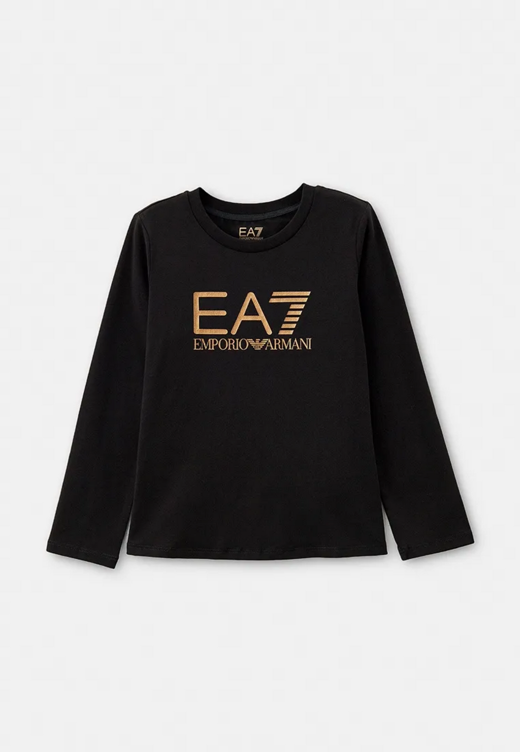 T-SHIRT NEGRA Y DORADO ARMANI GIRL