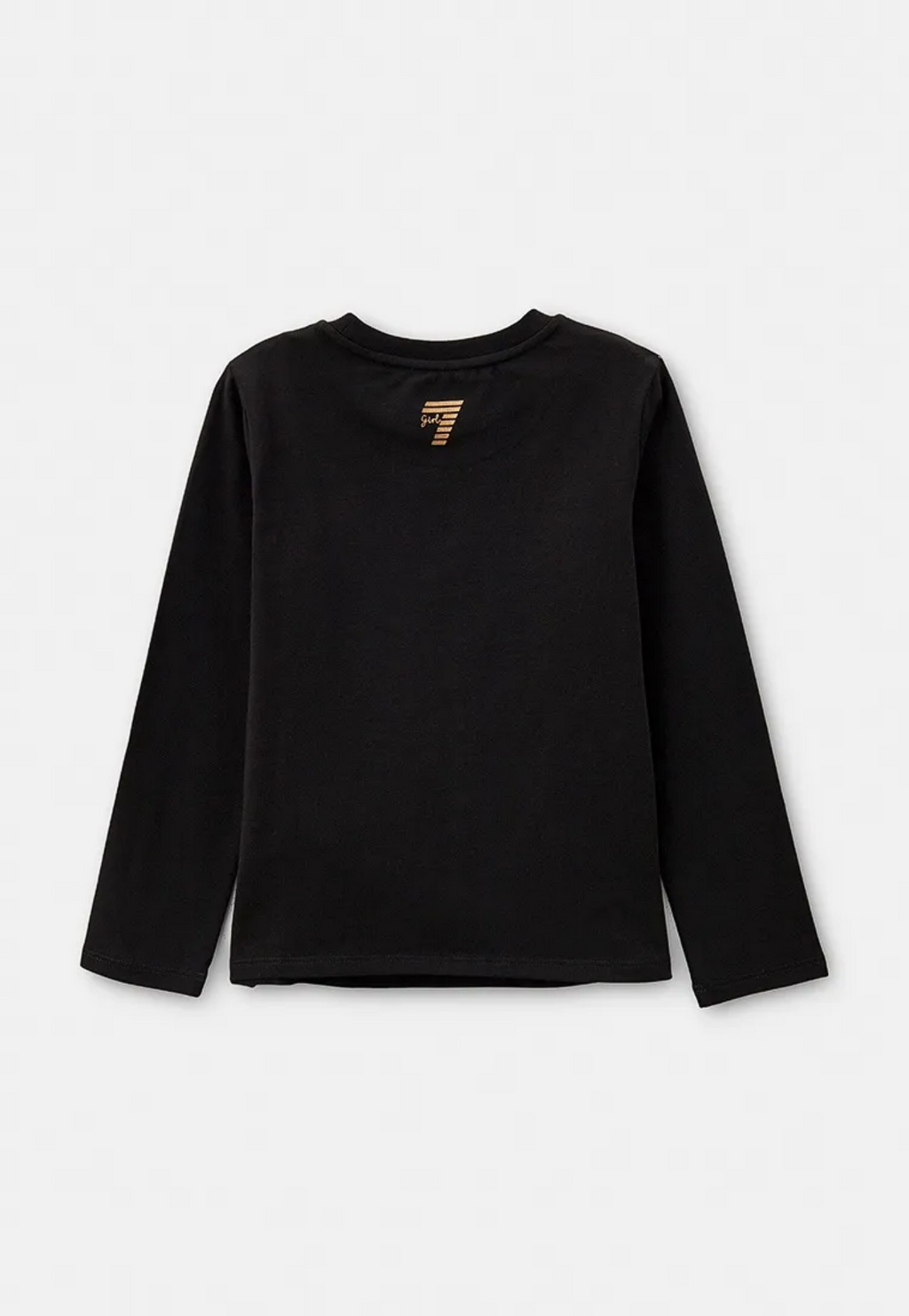 T-SHIRT NEGRA Y DORADO ARMANI GIRL