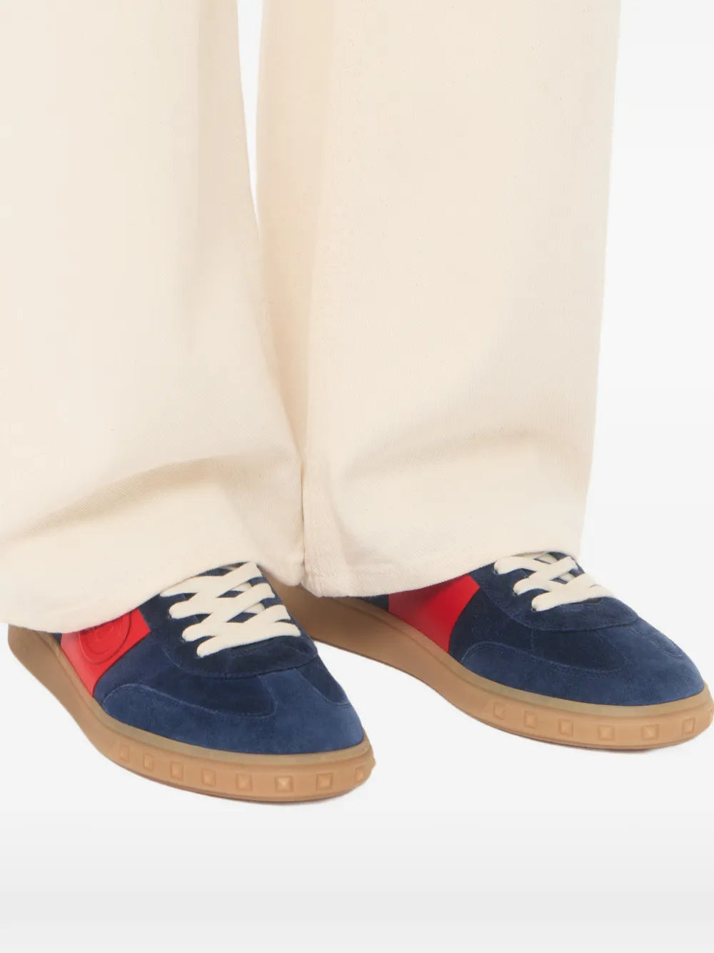 UPVILLAGE SNEAKER BLUE RED