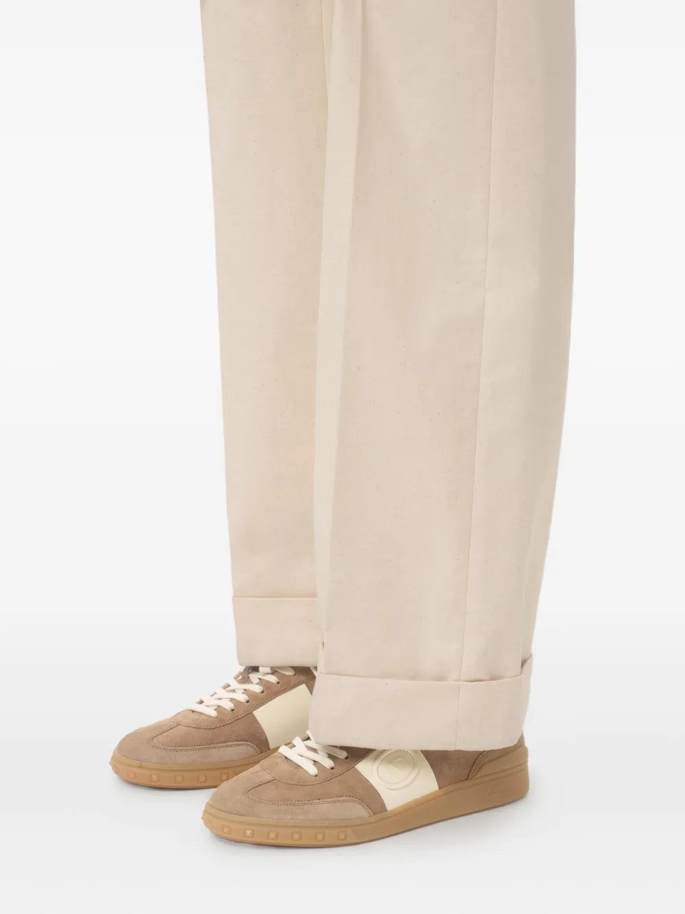 UPVILLAGE SUEDE SNEAKERS BEIGE