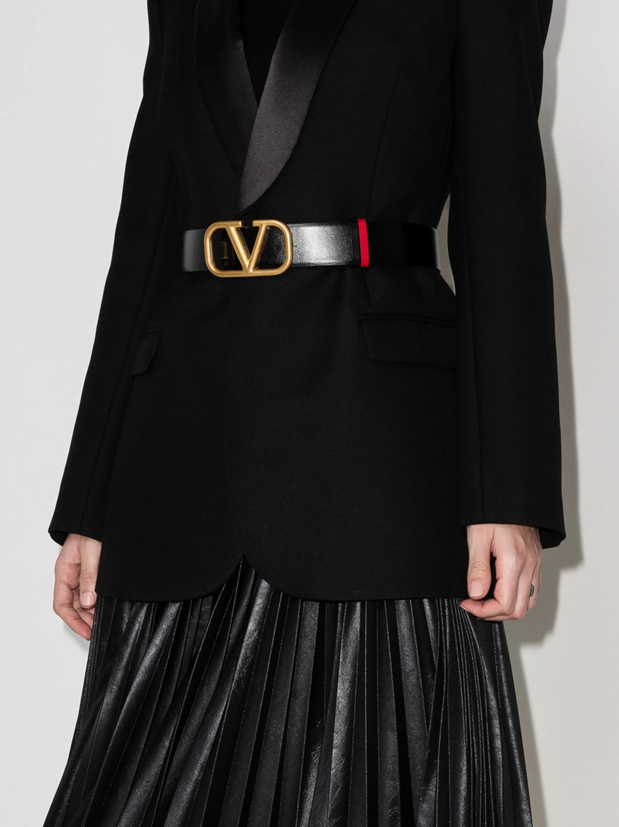 VLOGO SIGNATURE REVERSIBLE BELT
