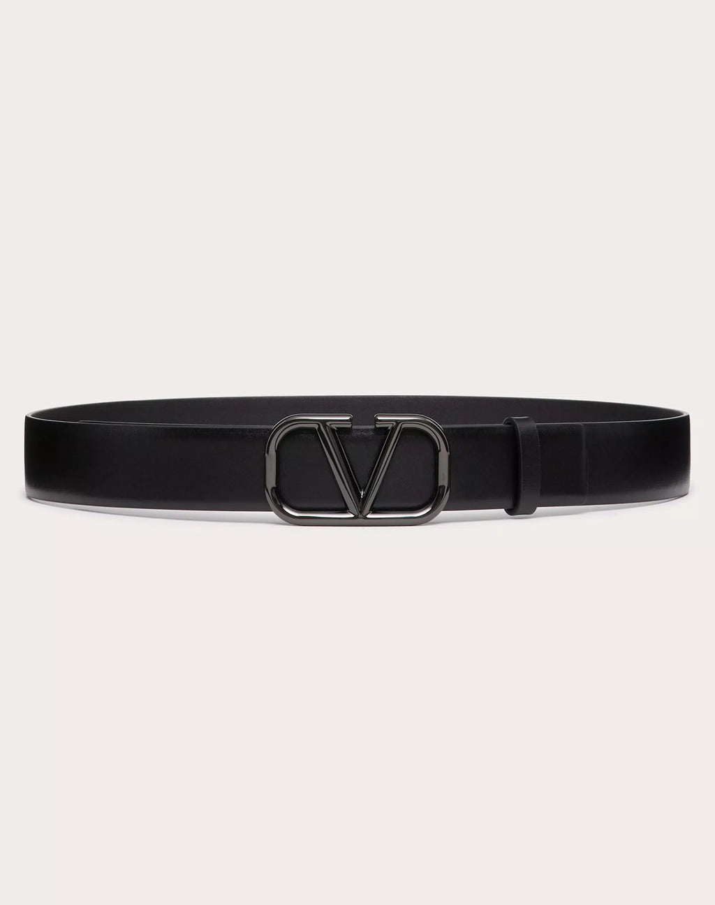 VLOGO SIGNATURE BUCKLE BELT NERO