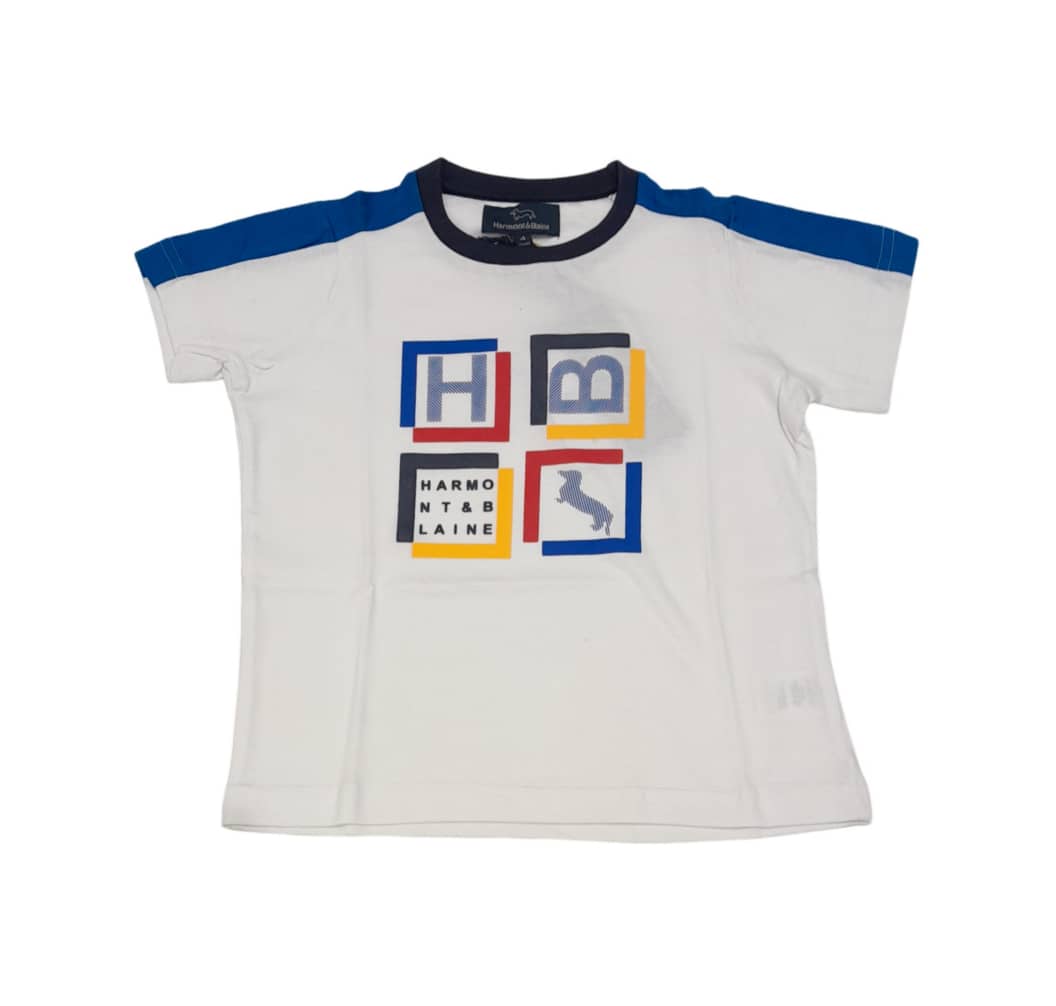 T-SHIRT JERSEY CON ESTAMPA LOGO