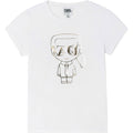 T-SHIRT BLANCA M/C KARL LAGERFELD