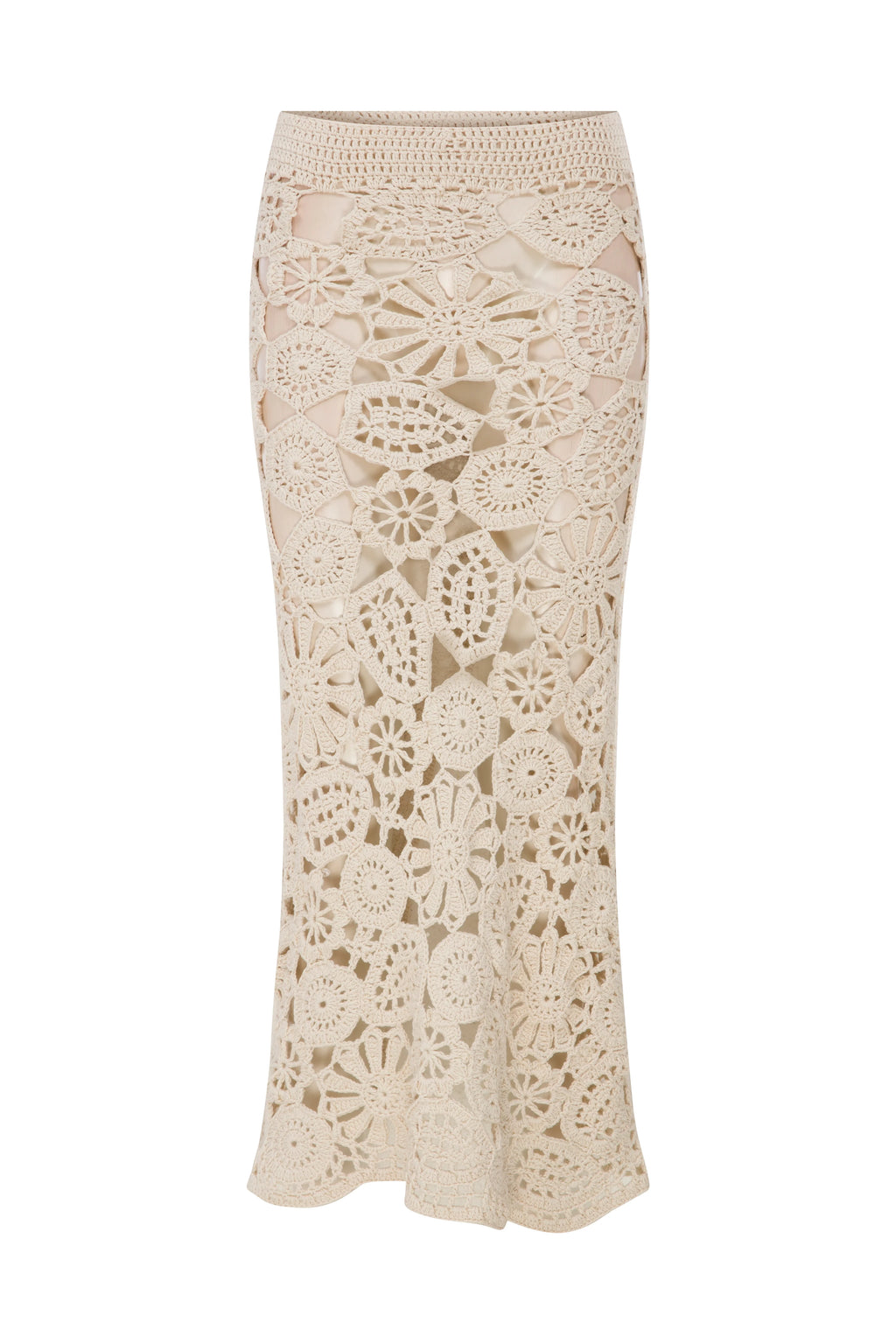 YONA Knitted Sleeveless Top With  Hemstitched Details