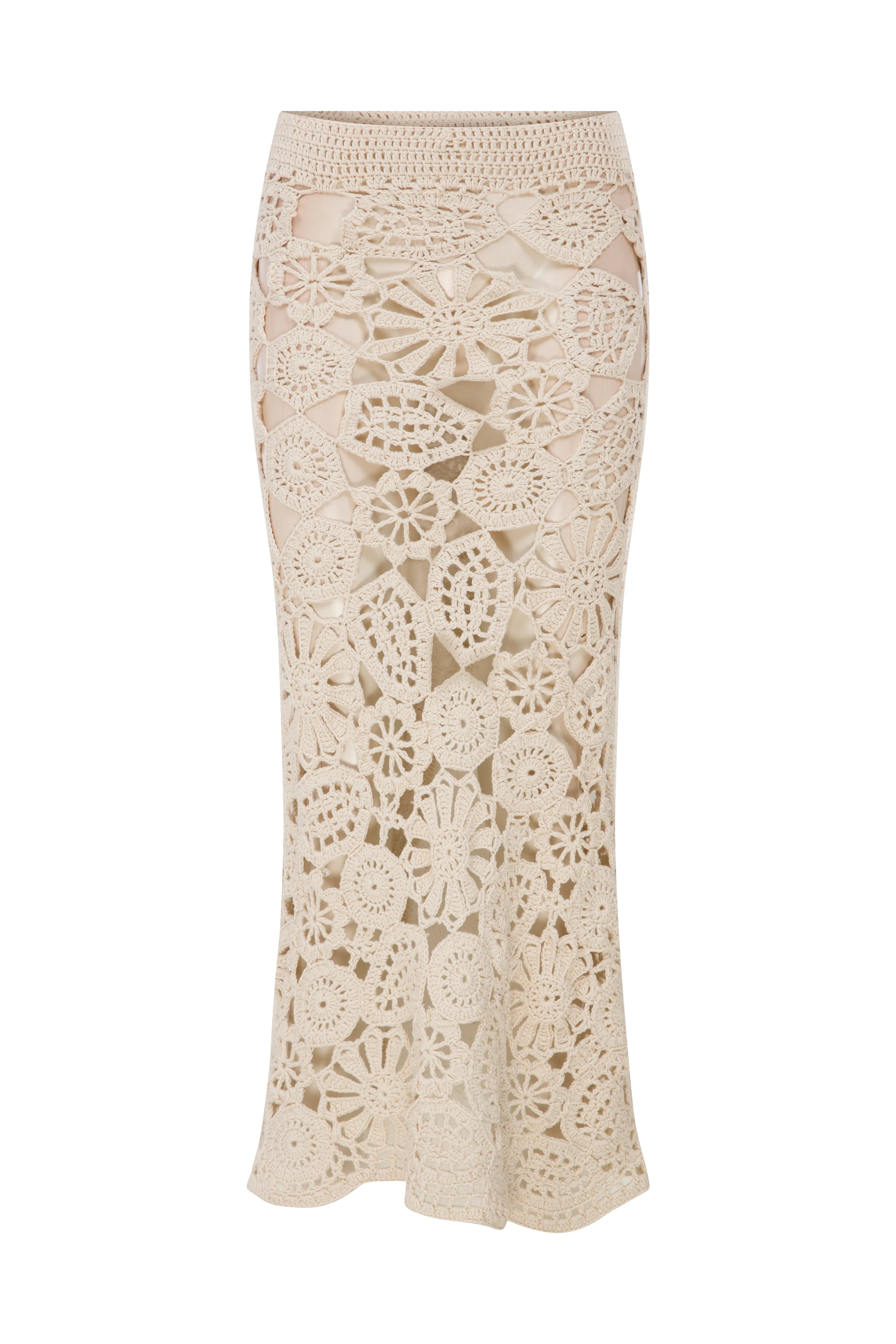YONA Knitted Sleeveless Top With  Hemstitched Details