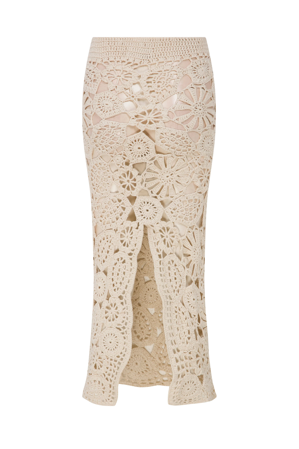 YONA Knitted Sleeveless Top With  Hemstitched Details
