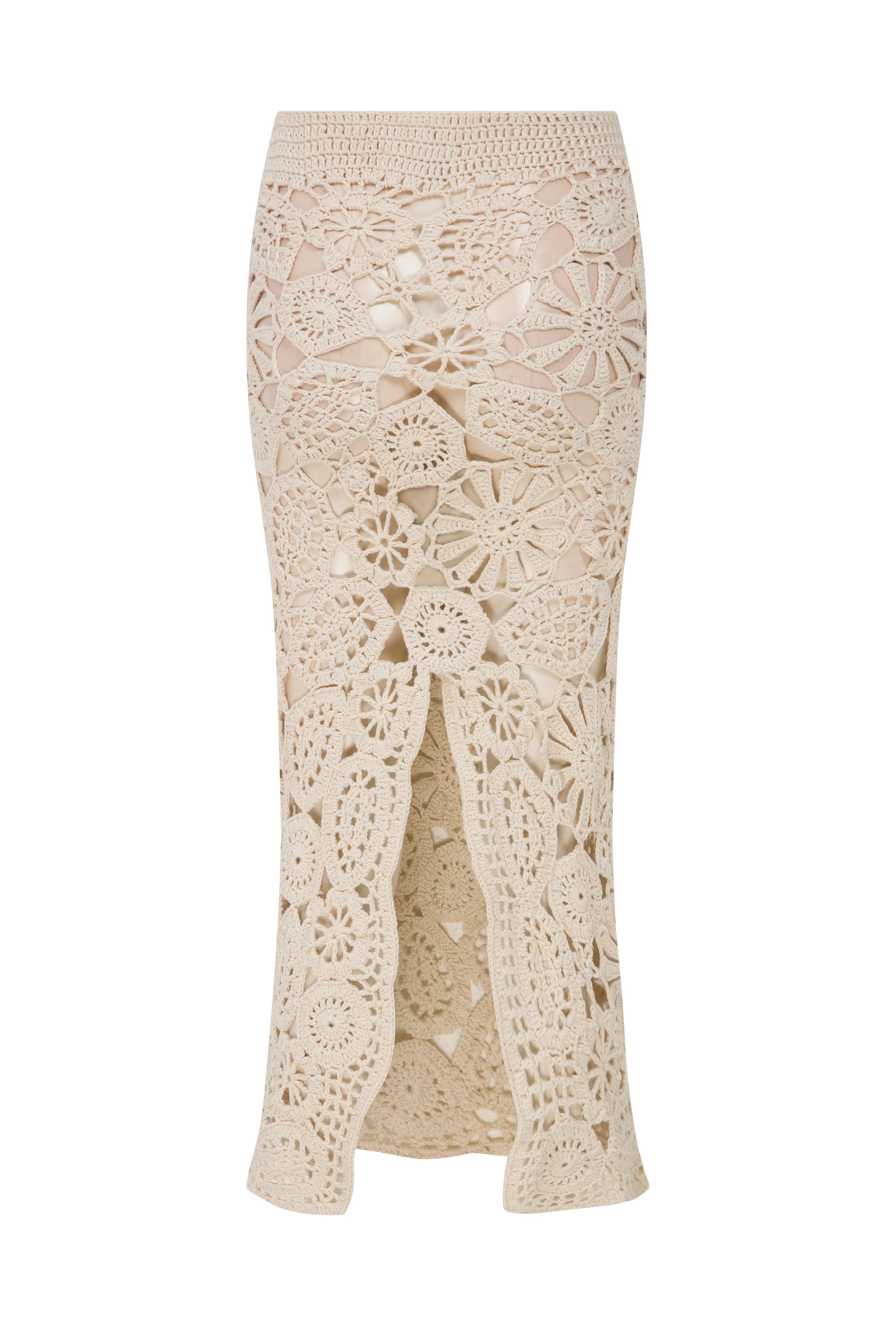 YONA Knitted Sleeveless Top With  Hemstitched Details