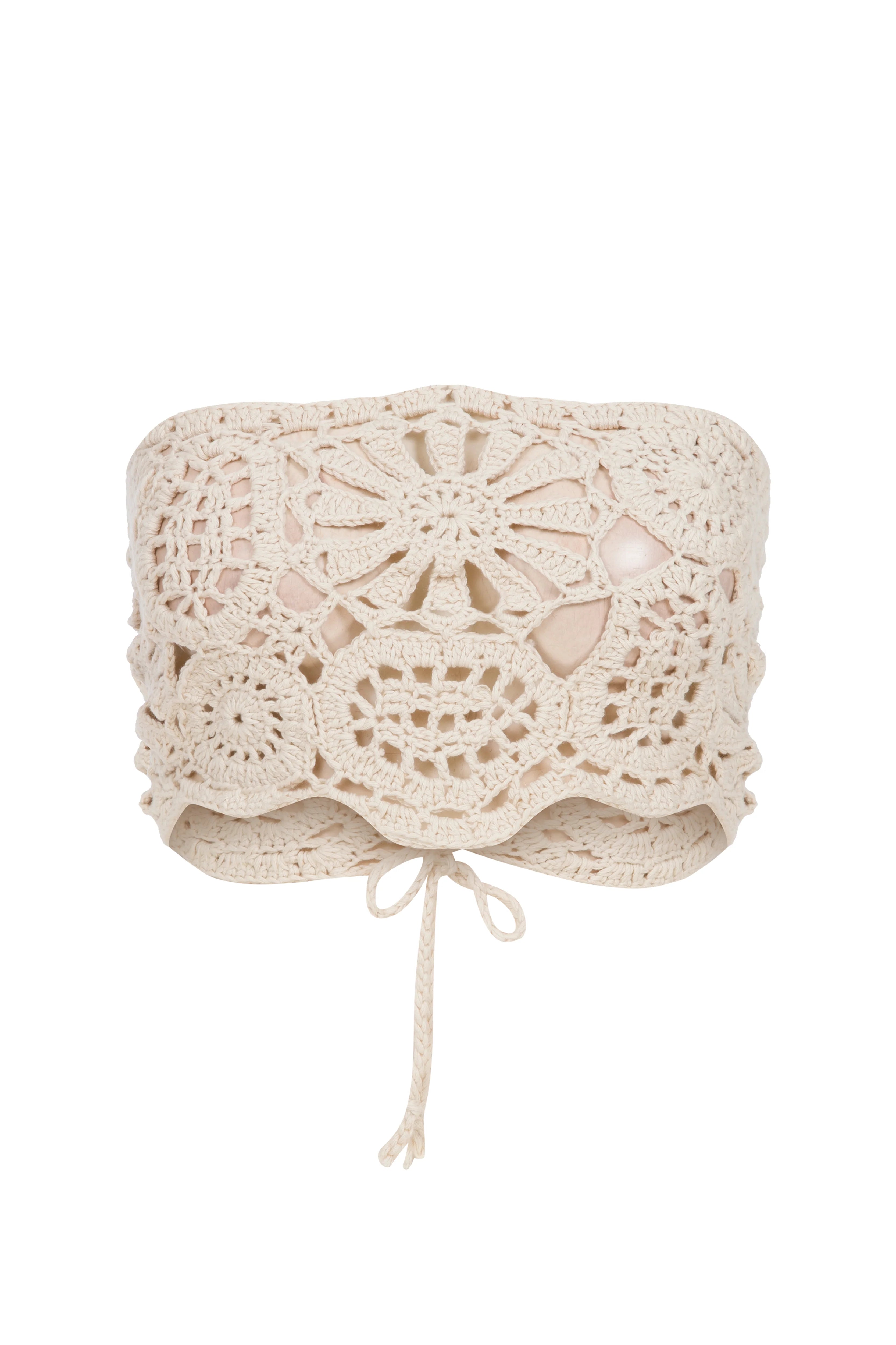 YONA Handmade Crochet Cotton Bustier