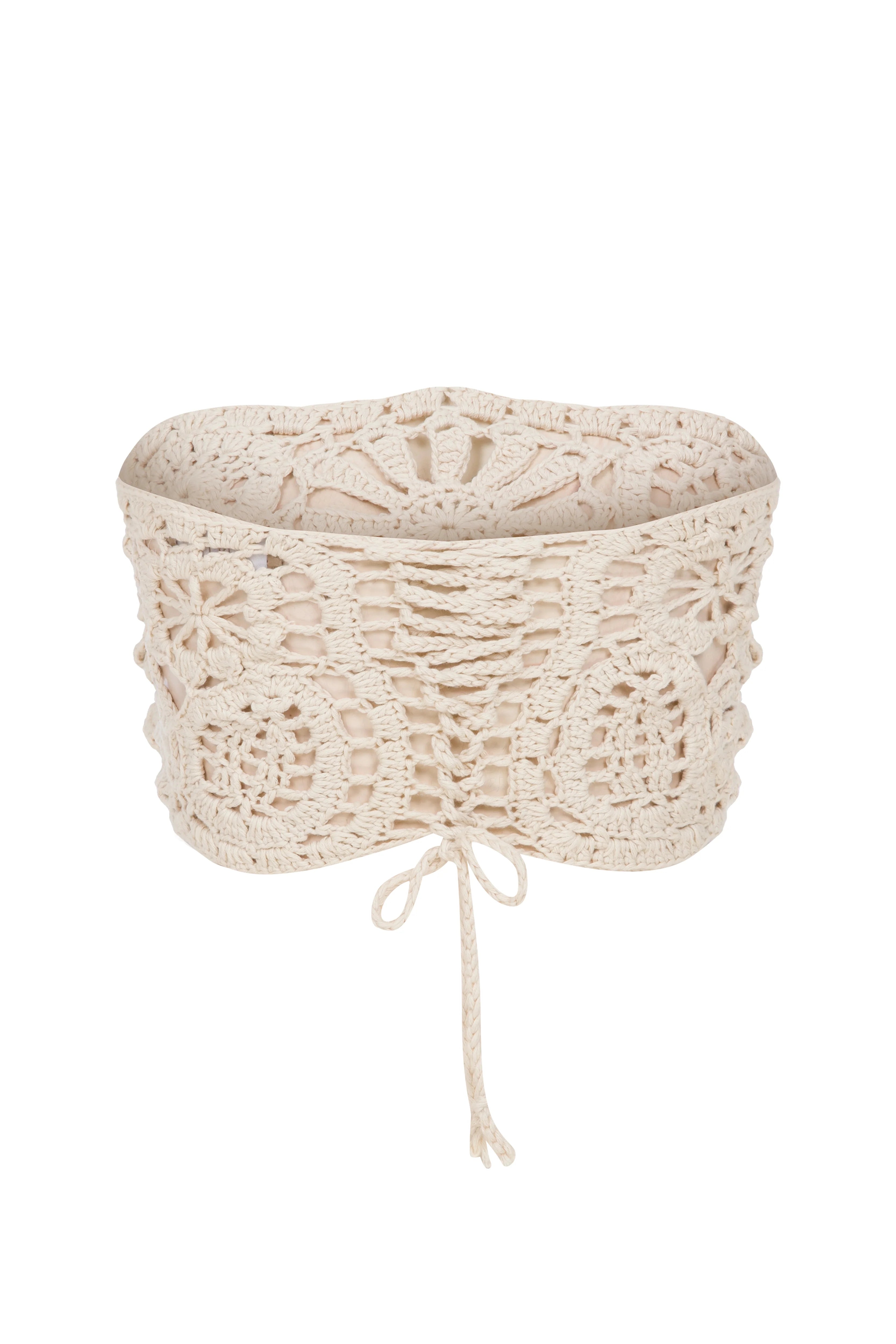 YONA Handmade Crochet Cotton Bustier