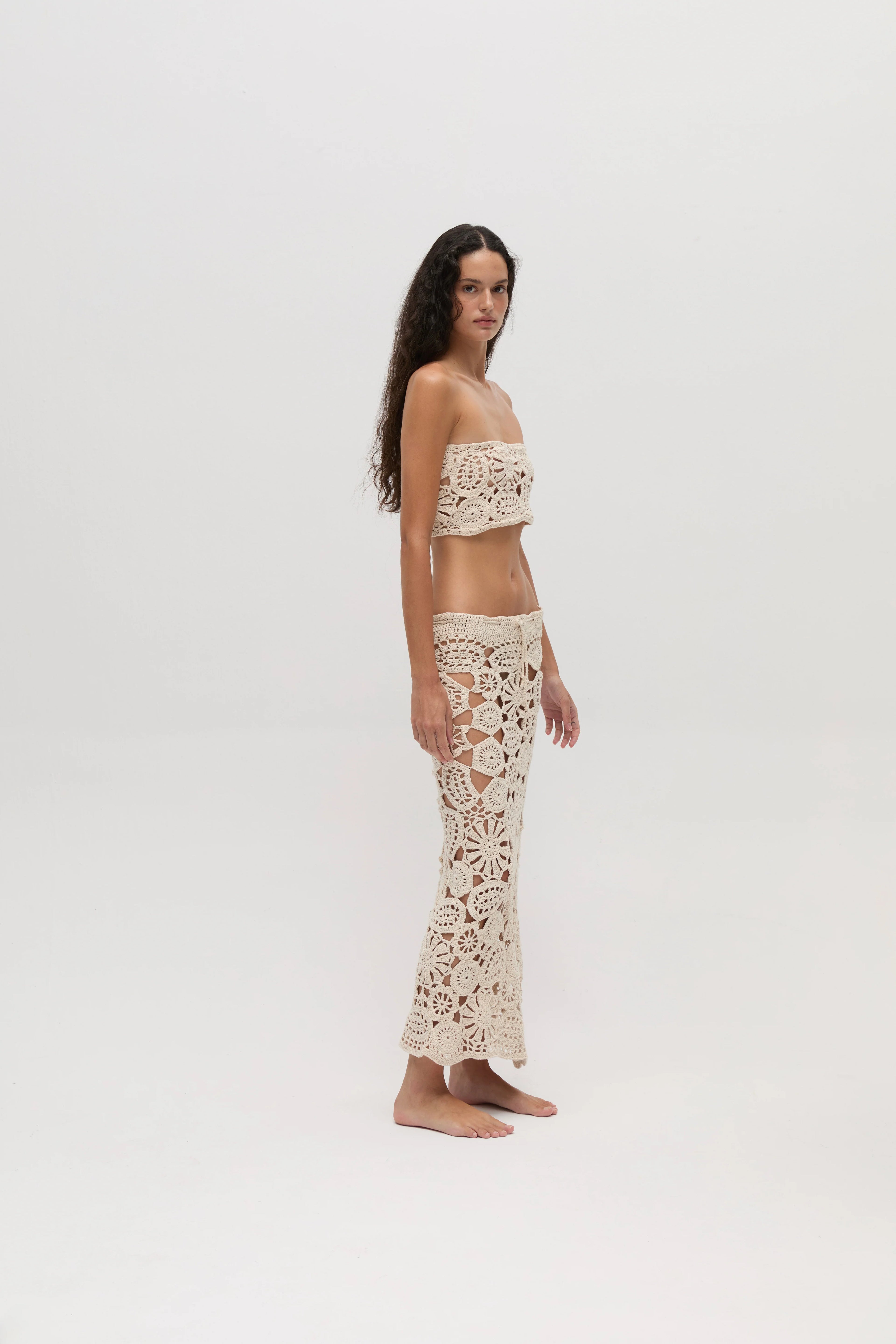 YONA Handmade Crochet Cotton Bustier