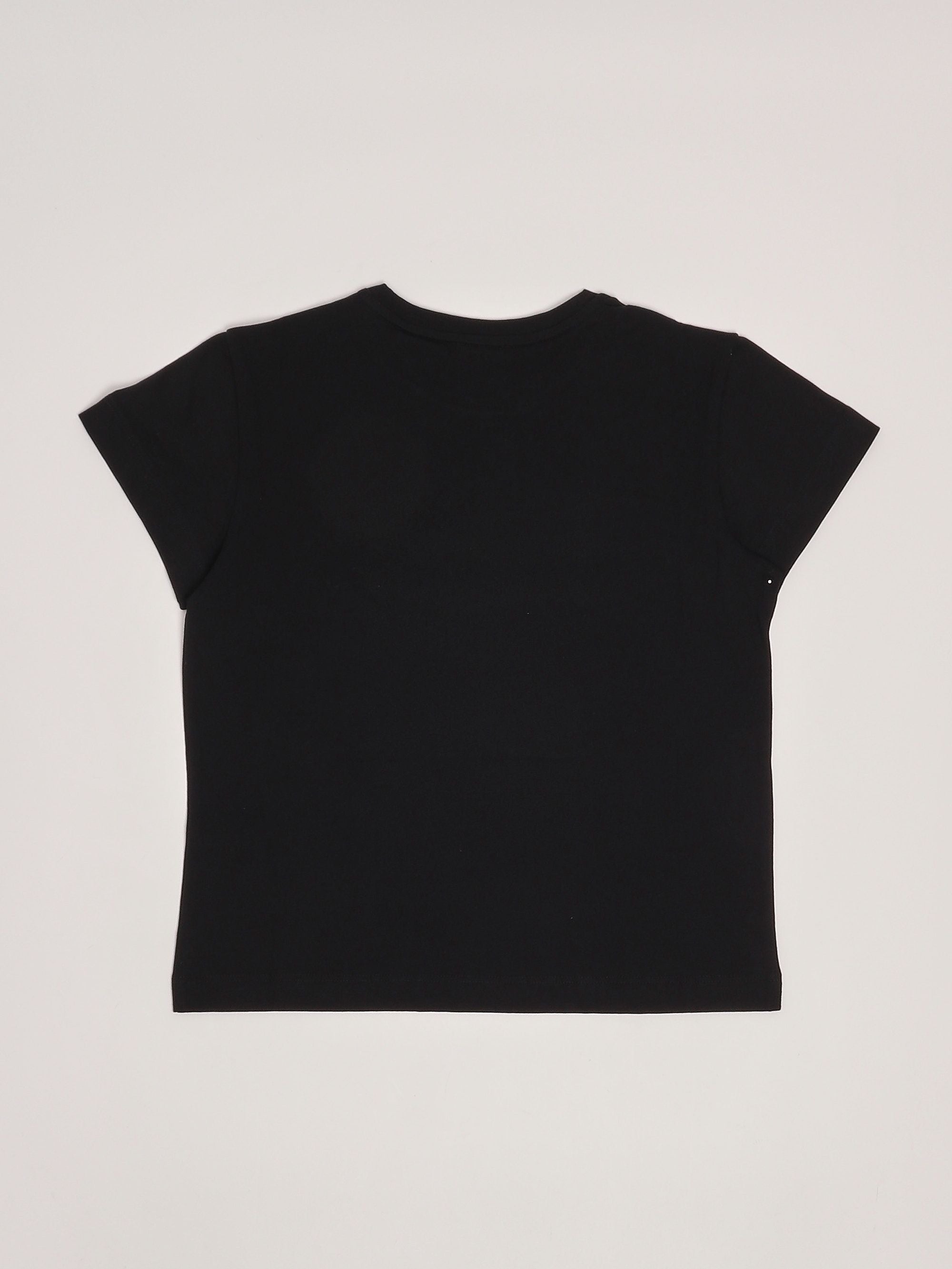 T-SHIRT WITH RHINESTONE LOGO GIVENCHY