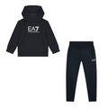 CONJUNTO DARK BLUE CON HOODIE ARMANI BOY