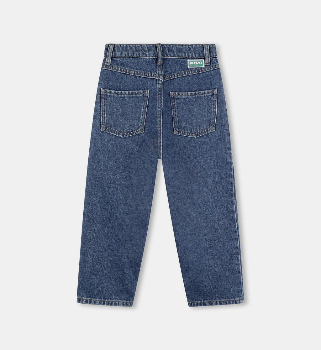 PANTS BLUE CUT OUT DENIM GIRL