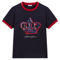 T-SHIRT DARK BLUE GIARD ALL ITALIANA