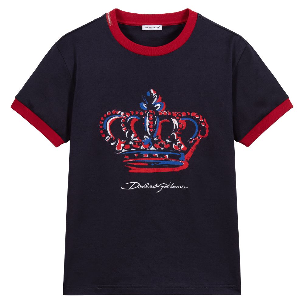 T-SHIRT DARK BLUE GIARD ALL ITALIANA
