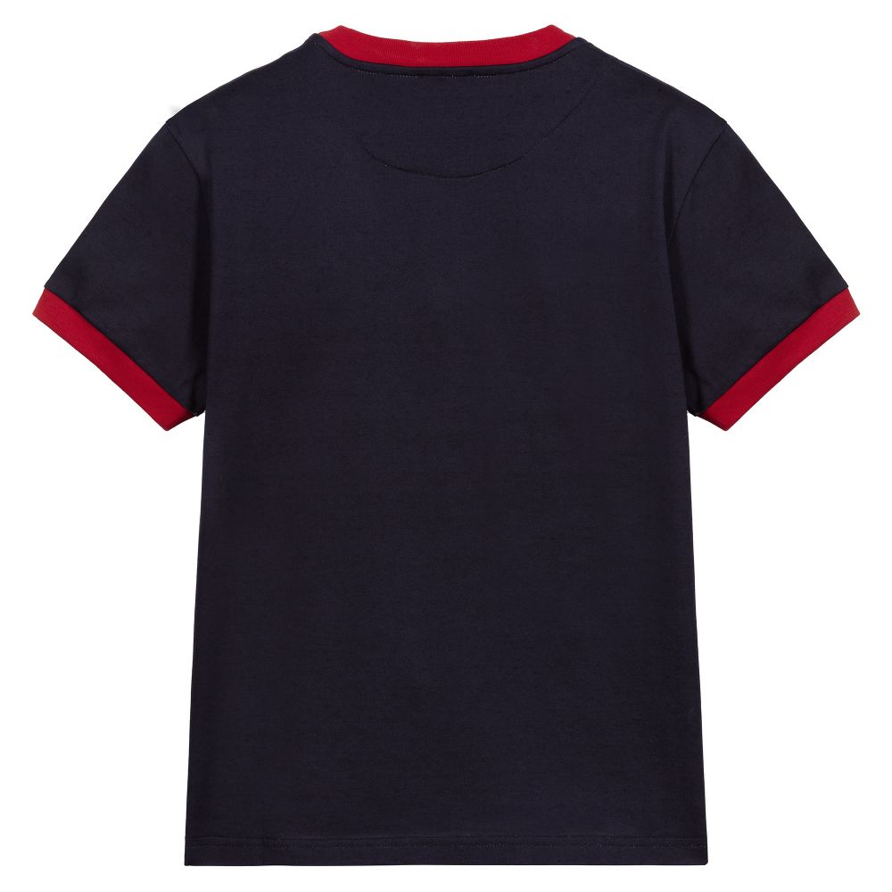 T-SHIRT DARK BLUE GIARD ALL ITALIANA