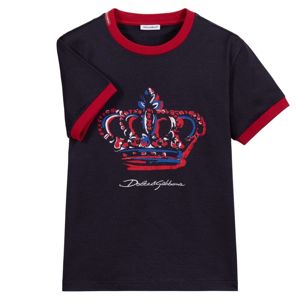 T-SHIRT DARK BLUE GIARD ALL ITALIANA