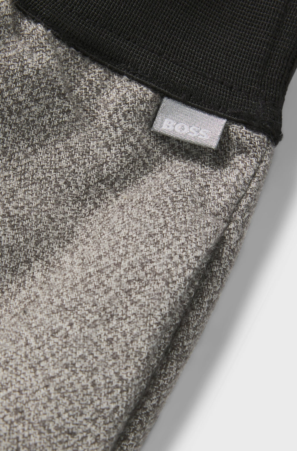 SHORT GRAY COTTON WHIT ELASTIC GIRL