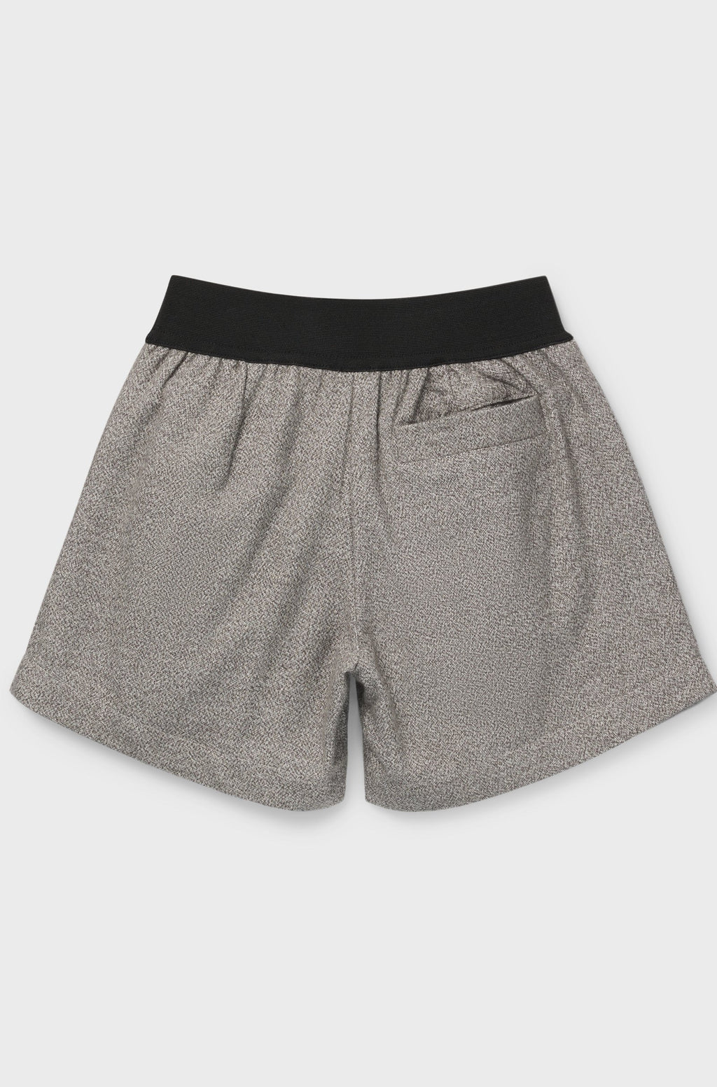 SHORT GRAY COTTON WHIT ELASTIC GIRL
