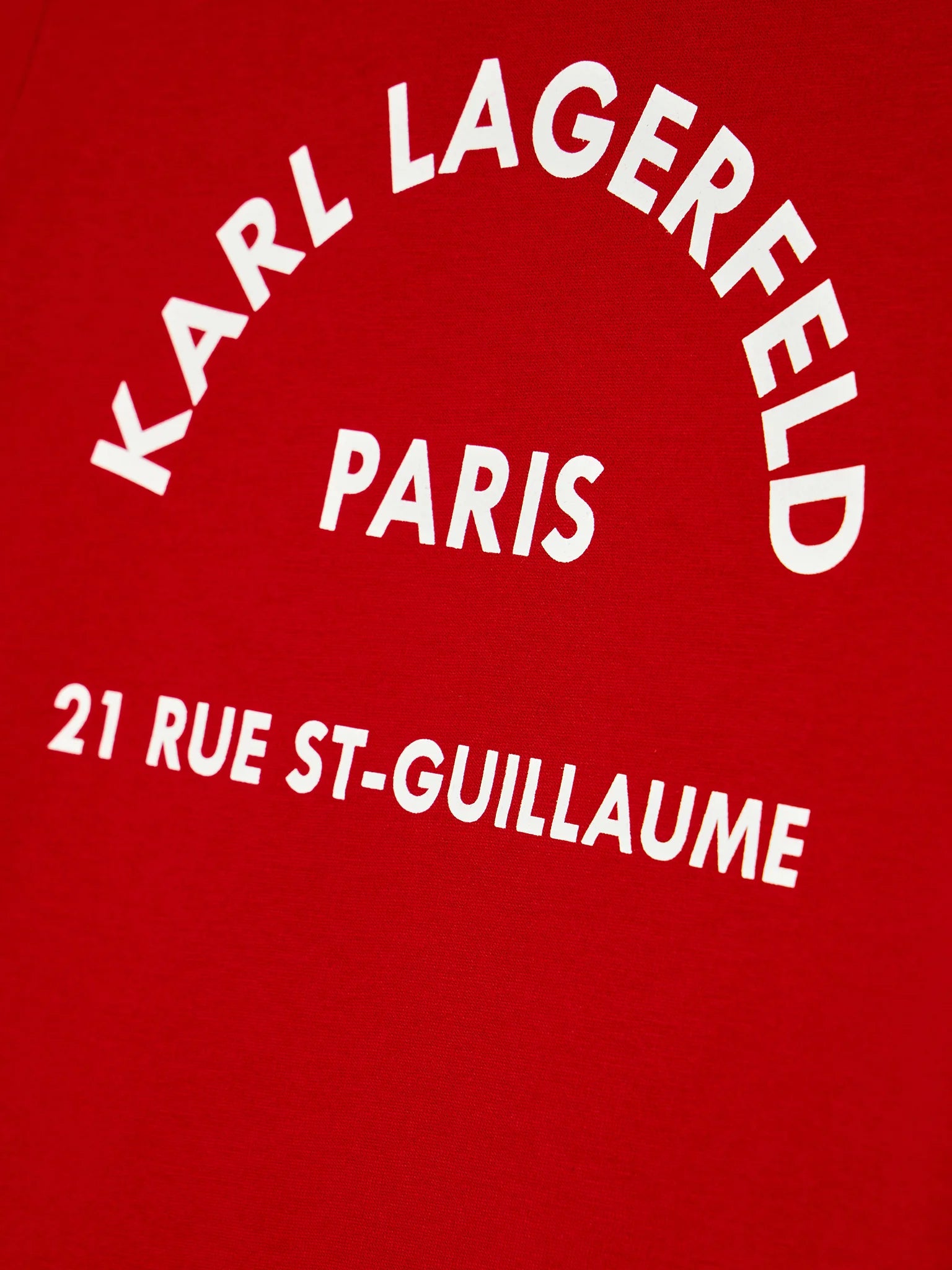 T-SHIRT ROJA KARL LAGERFELD GIRL
