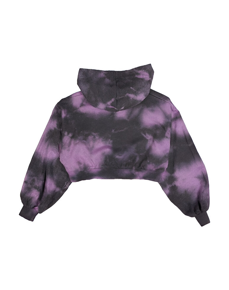 HOODIE CORTO MORADO GIRL