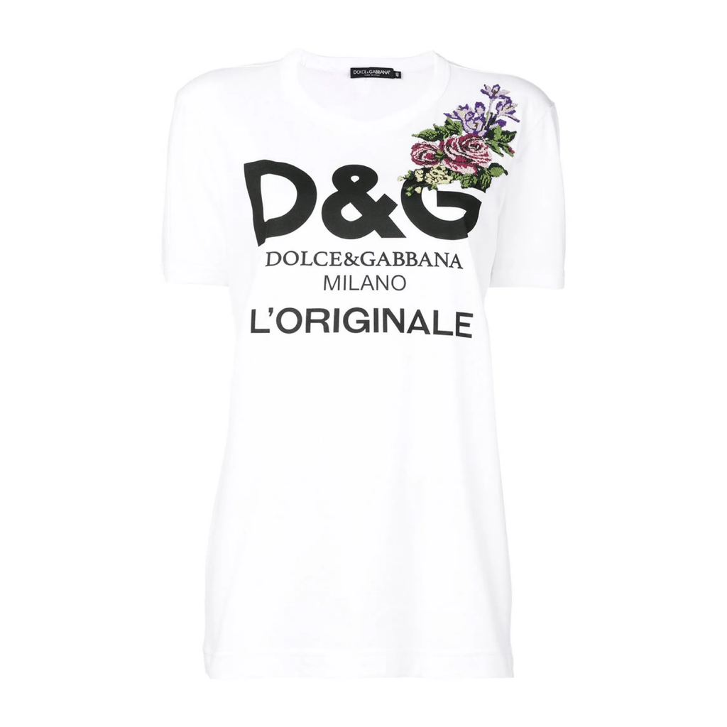 T-SHIRT D&G L´ORIGINALE BCO