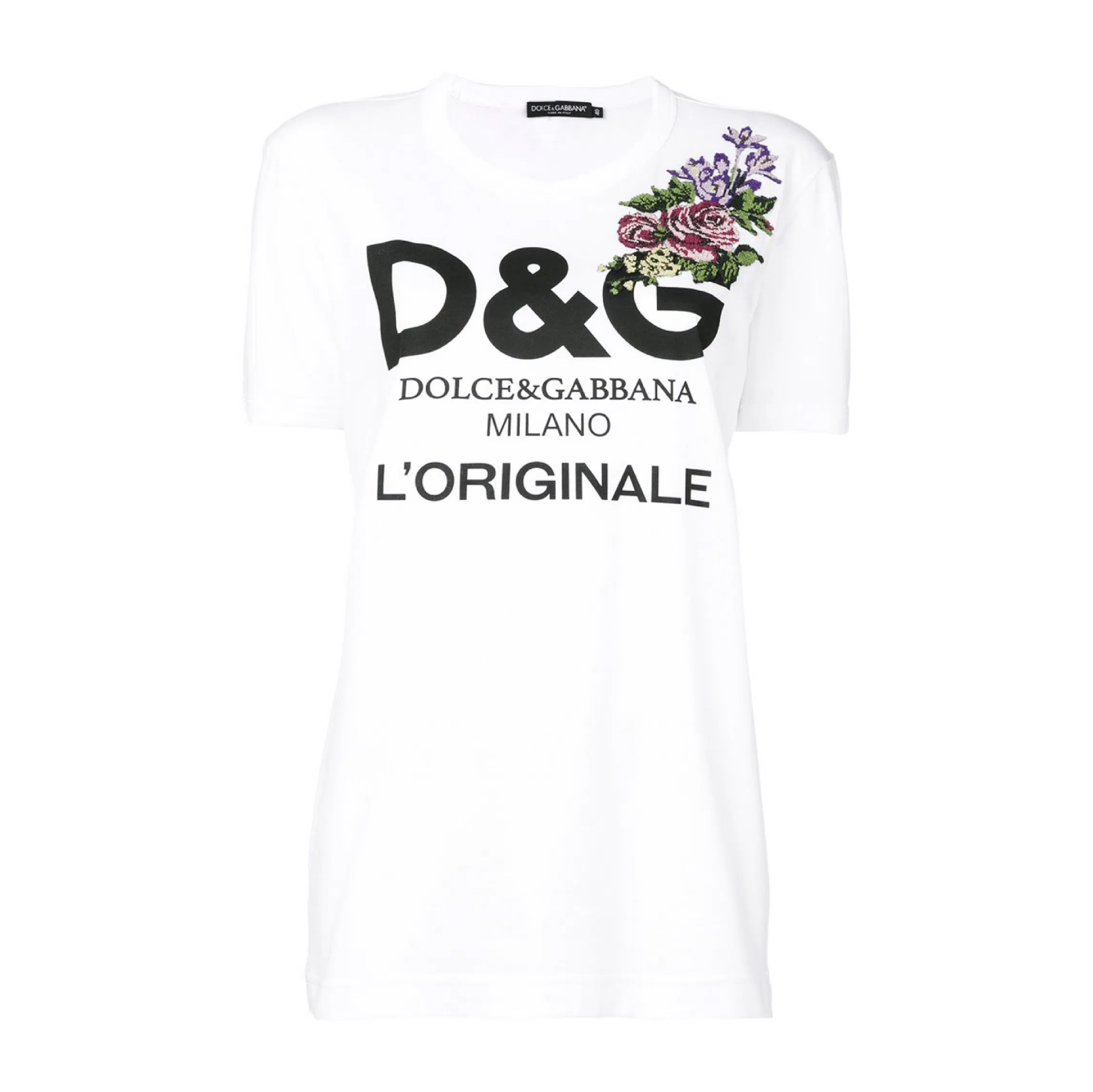 T-SHIRT D&G L´ORIGINALE BCO