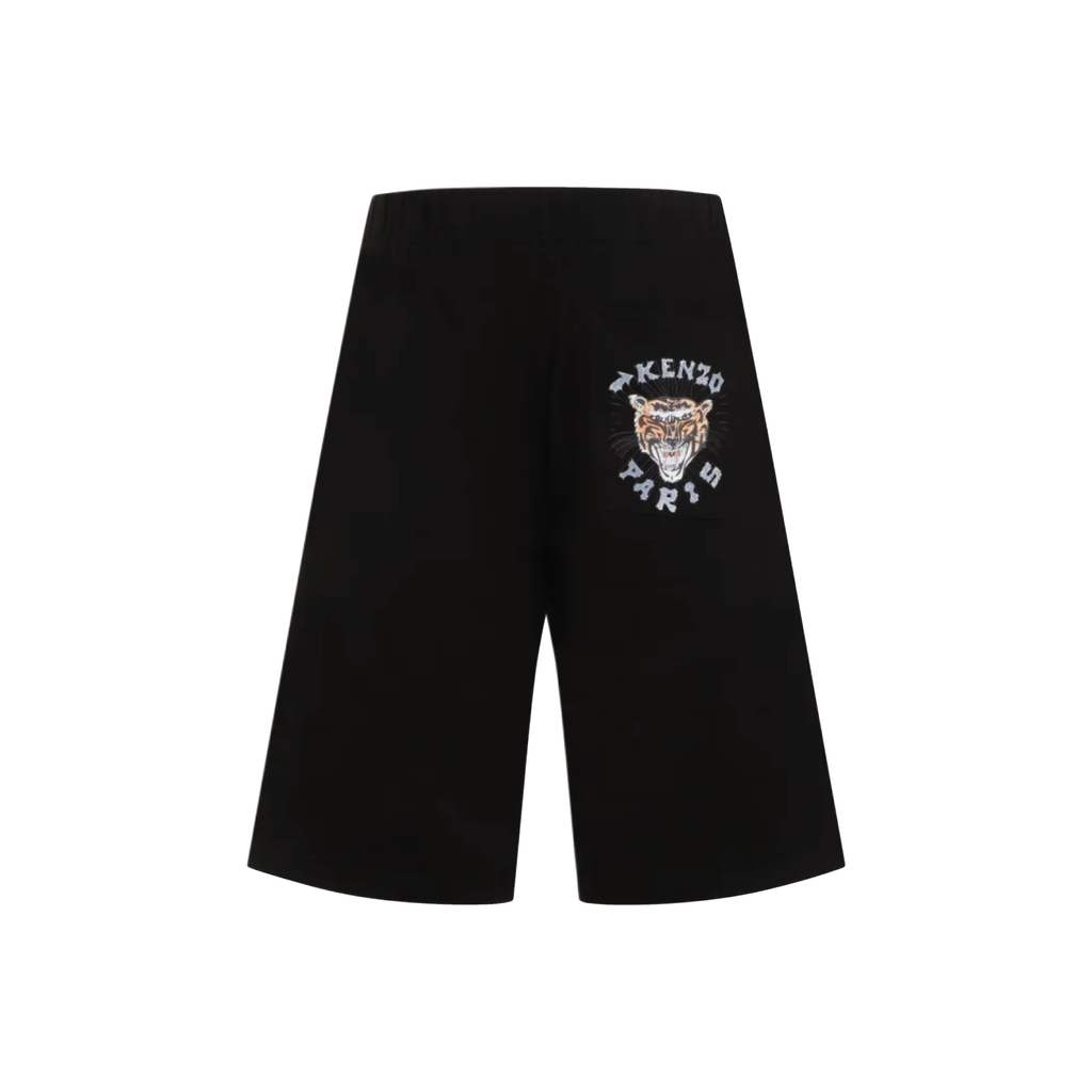 SHORT DRAWN VARSITY BLACK