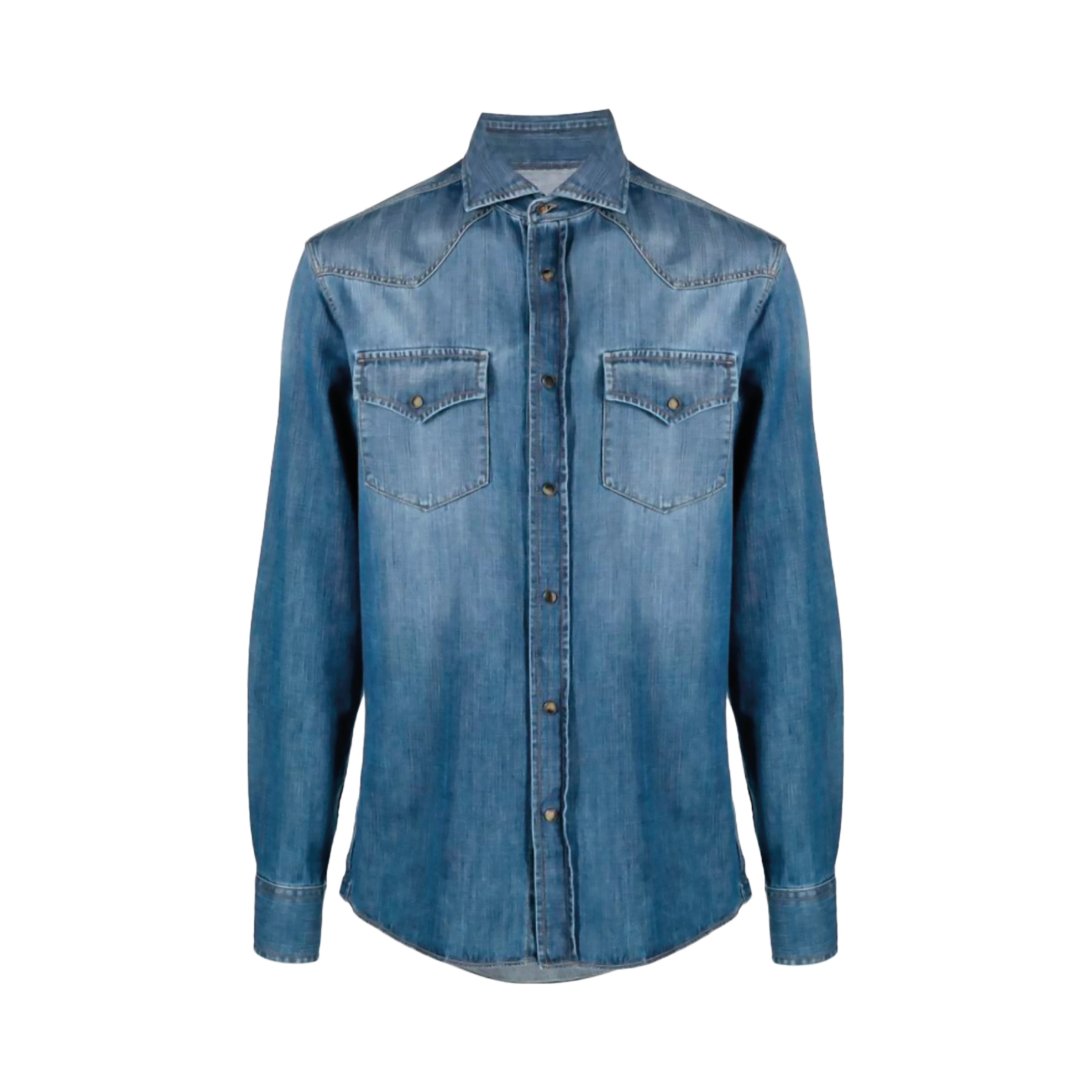 SHIRT COMBINED COLOR BLUE