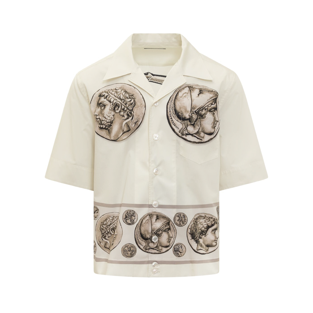 SHIRT MONETE FONDO LATTE