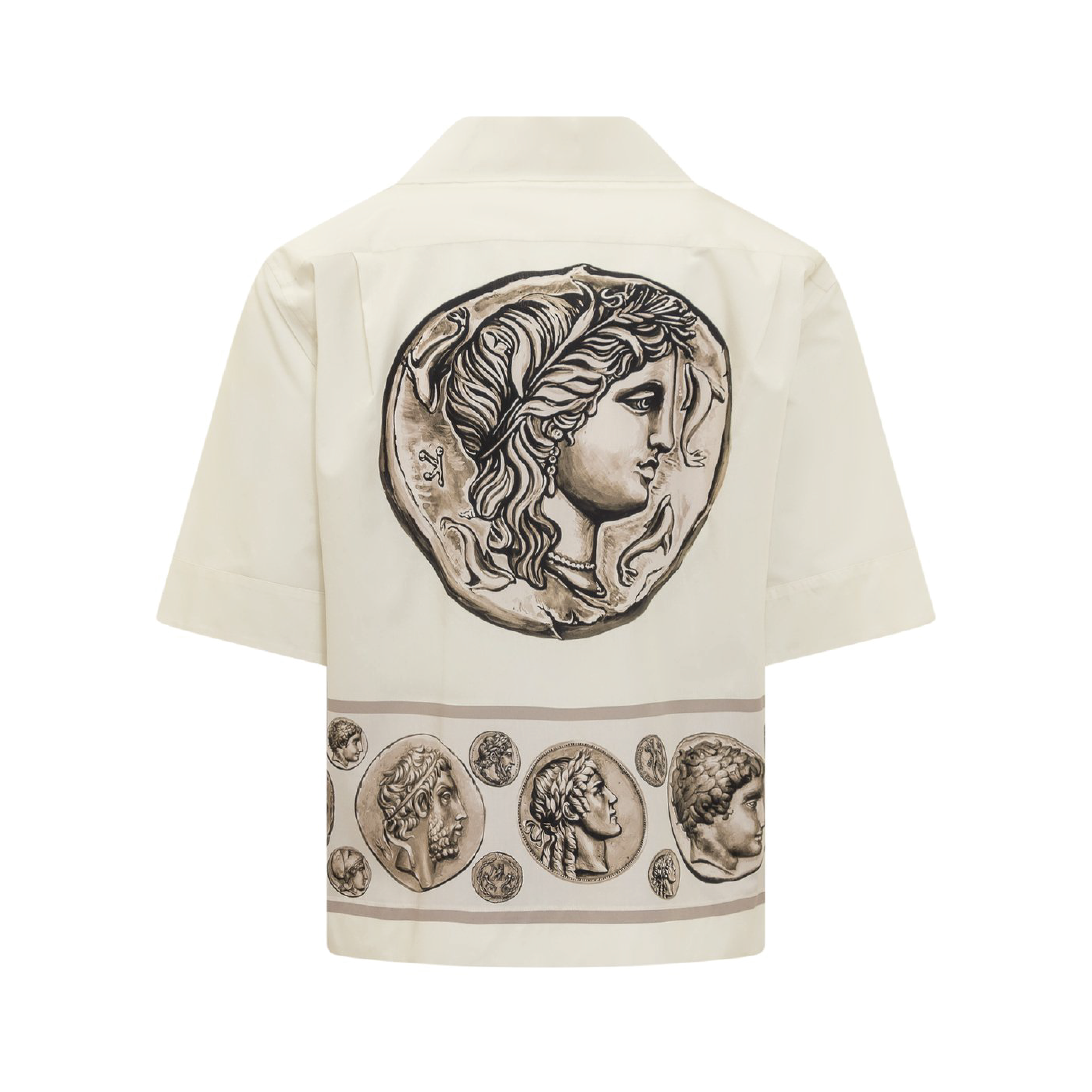SHIRT MONETE FONDO LATTE