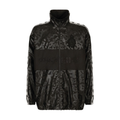 BOMBER CUERO BLACK DG