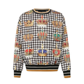 SWEATSHIRT CORONE PIED BICOLO DG