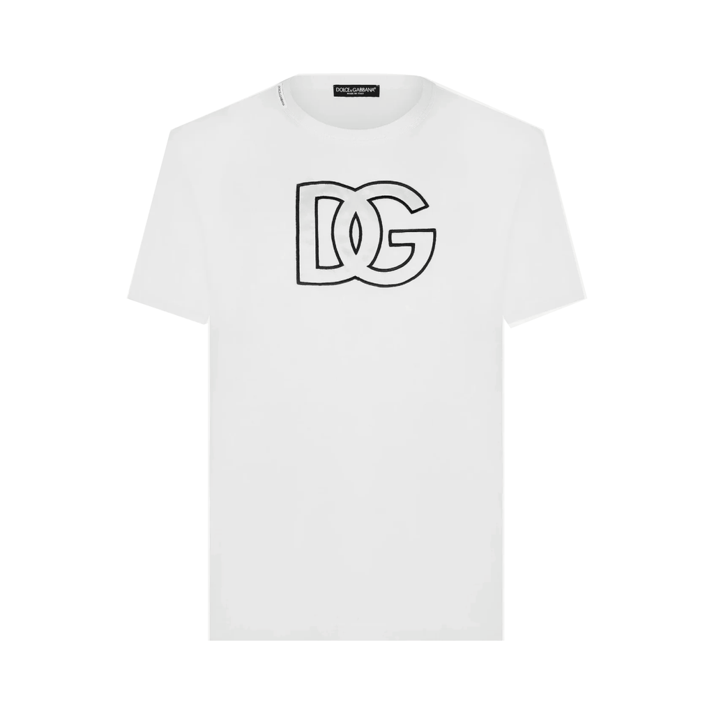 T-SHIRT LOGO DG WHITE SIMPLE
