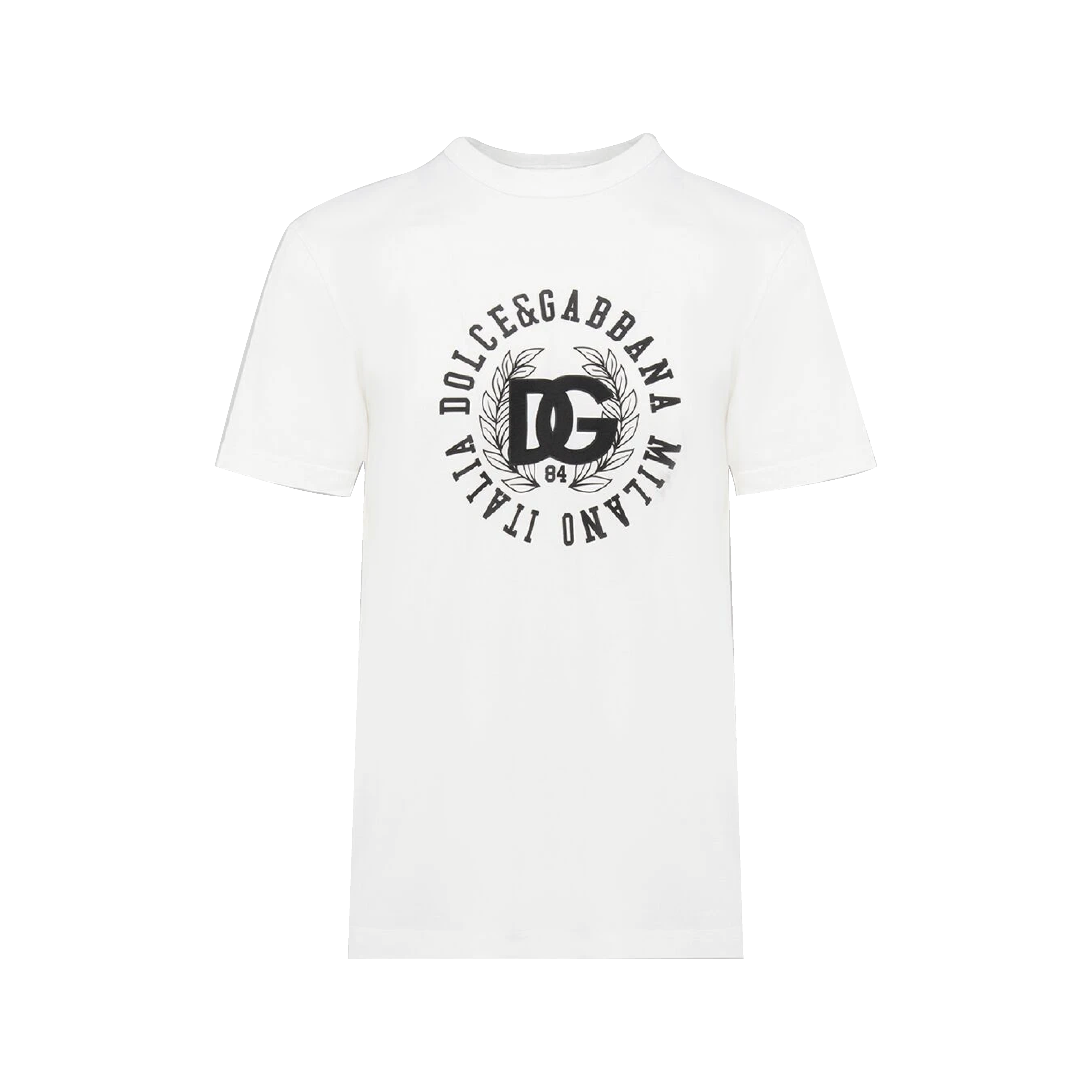 T-SHIRT WHITE LOGO DG FLOWER