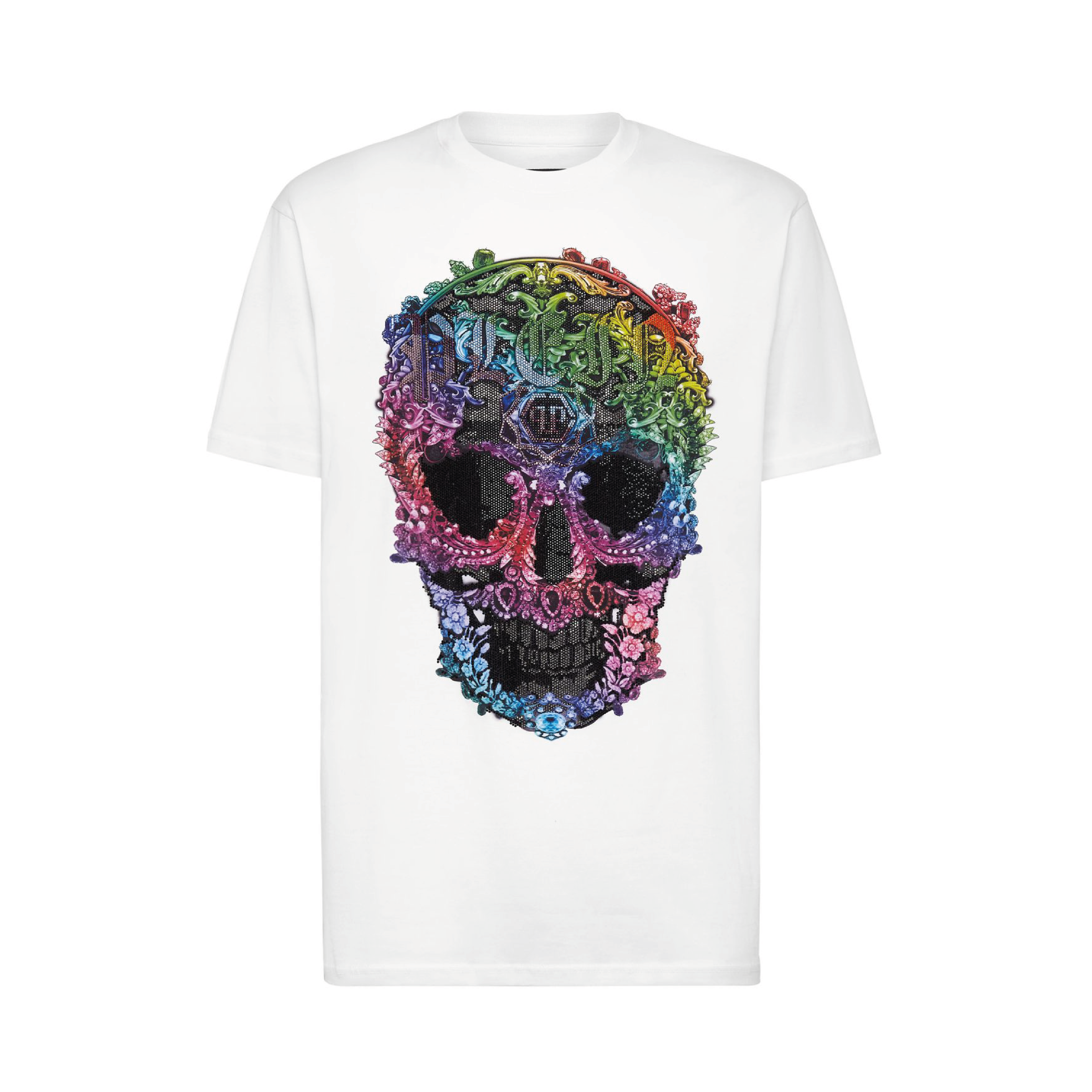T-SHIRT BAROQUE SKULL