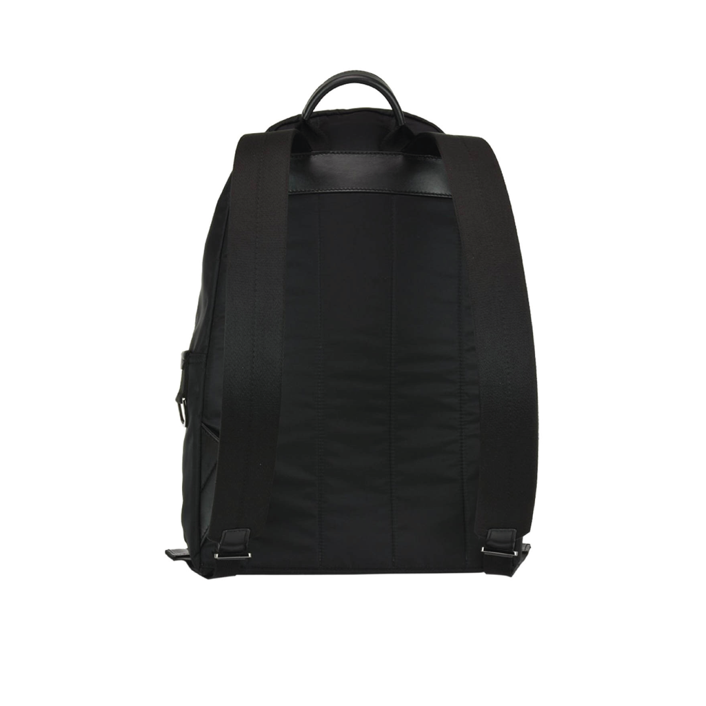 ZAINO NYLON-LOGO BLACK-MULTICOLOR BAG