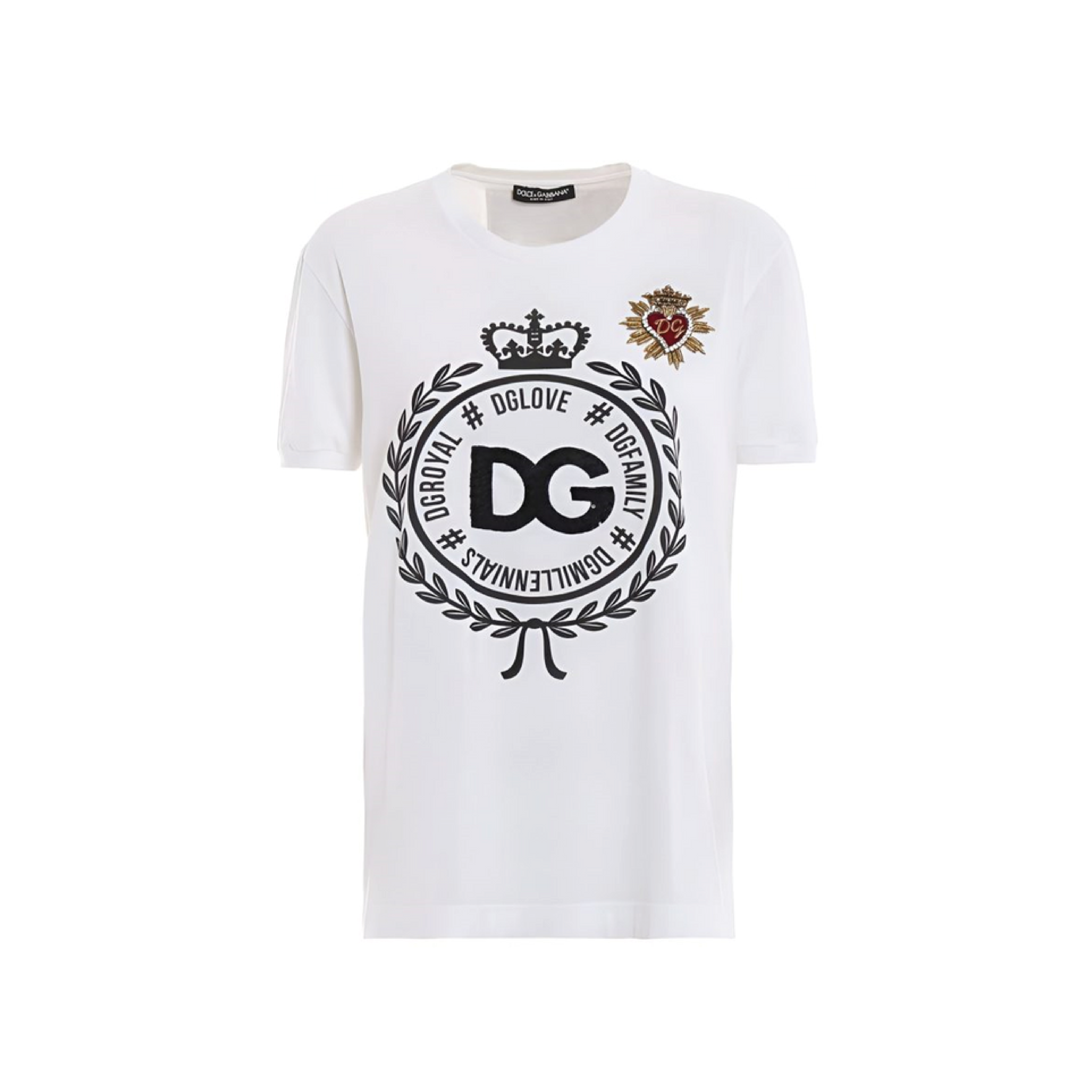 T-SHIRT MANICA - CORTA WHITE