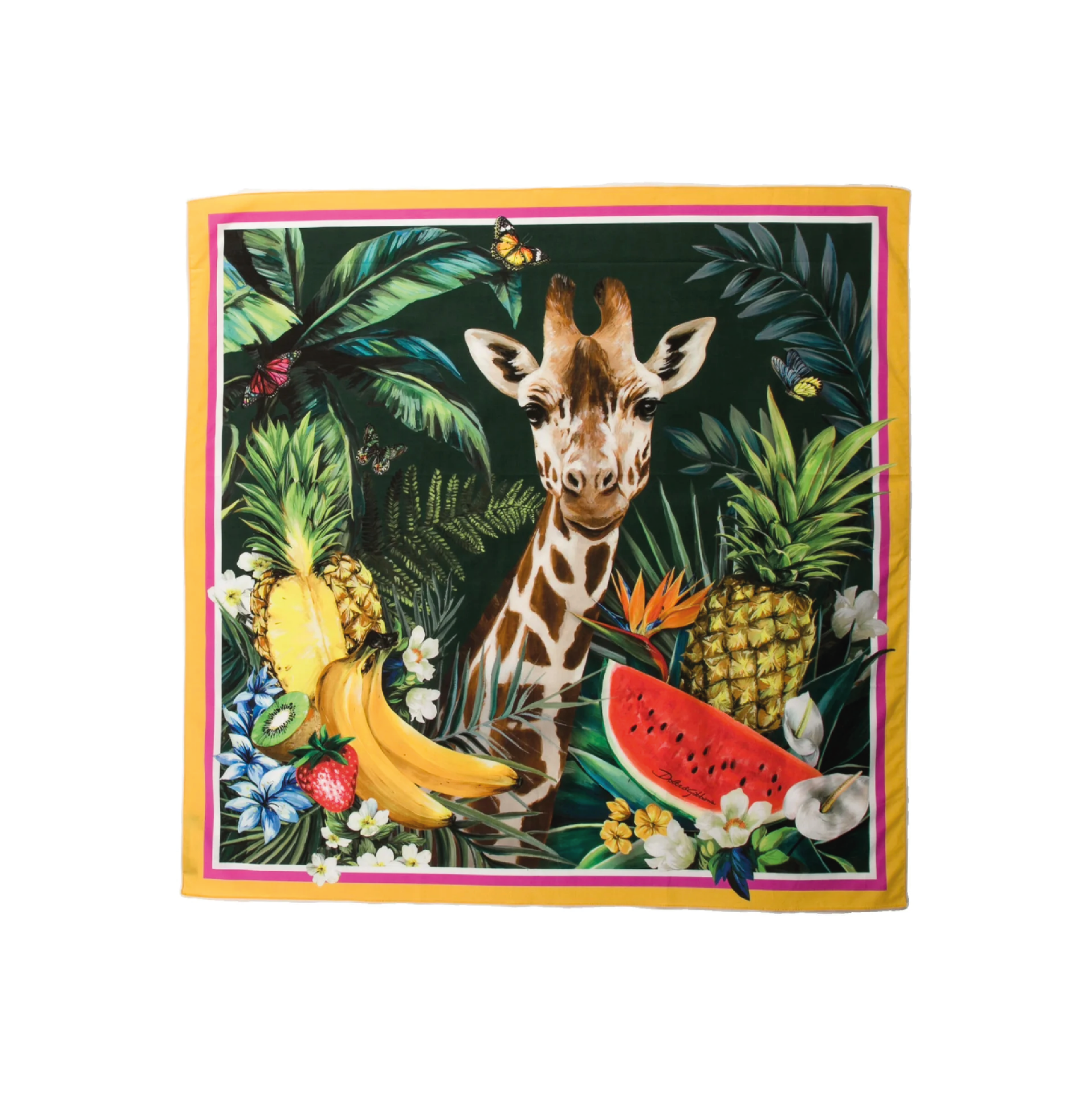 BANDANA GIRAFFA FRUTTA