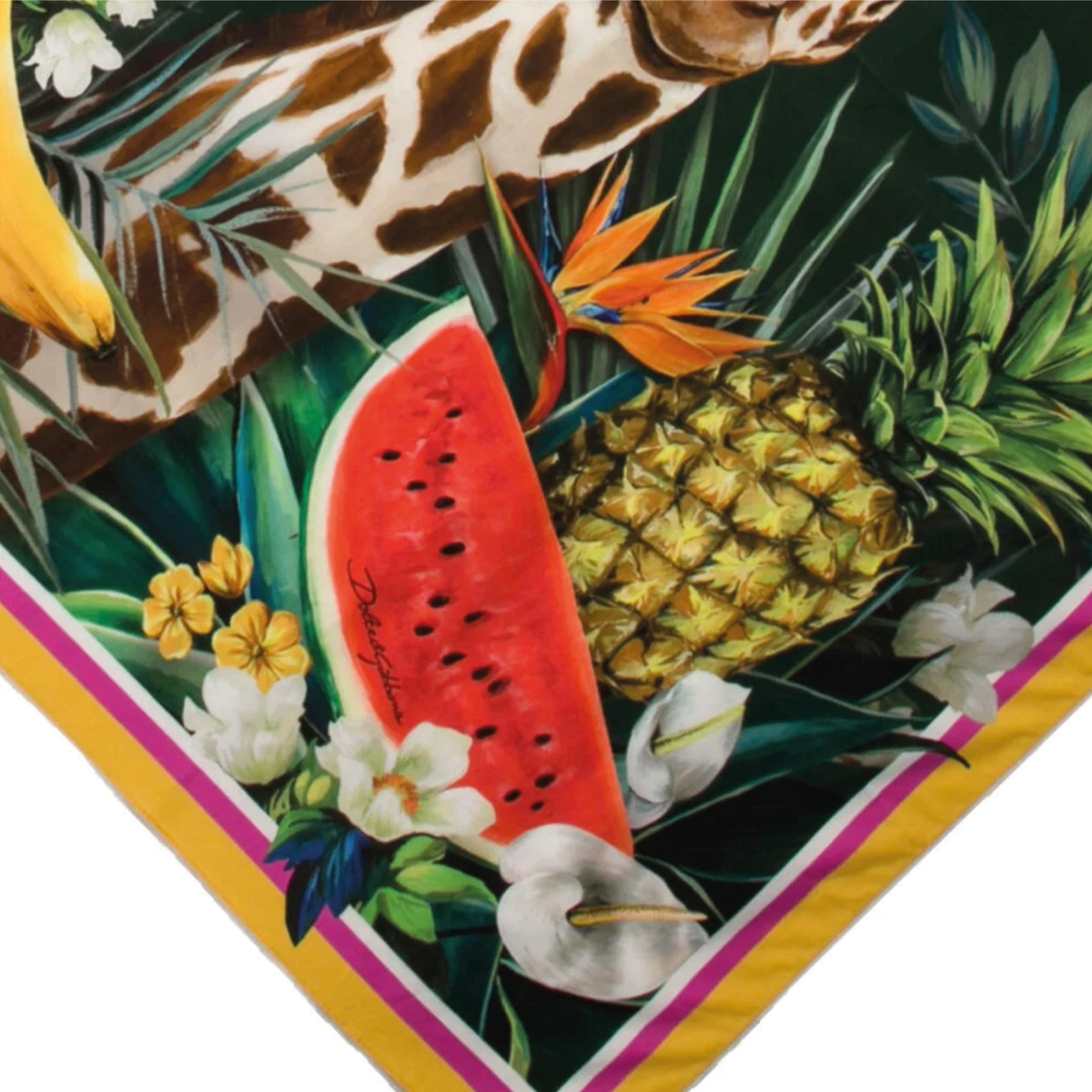 BANDANA GIRAFFA FRUTTA