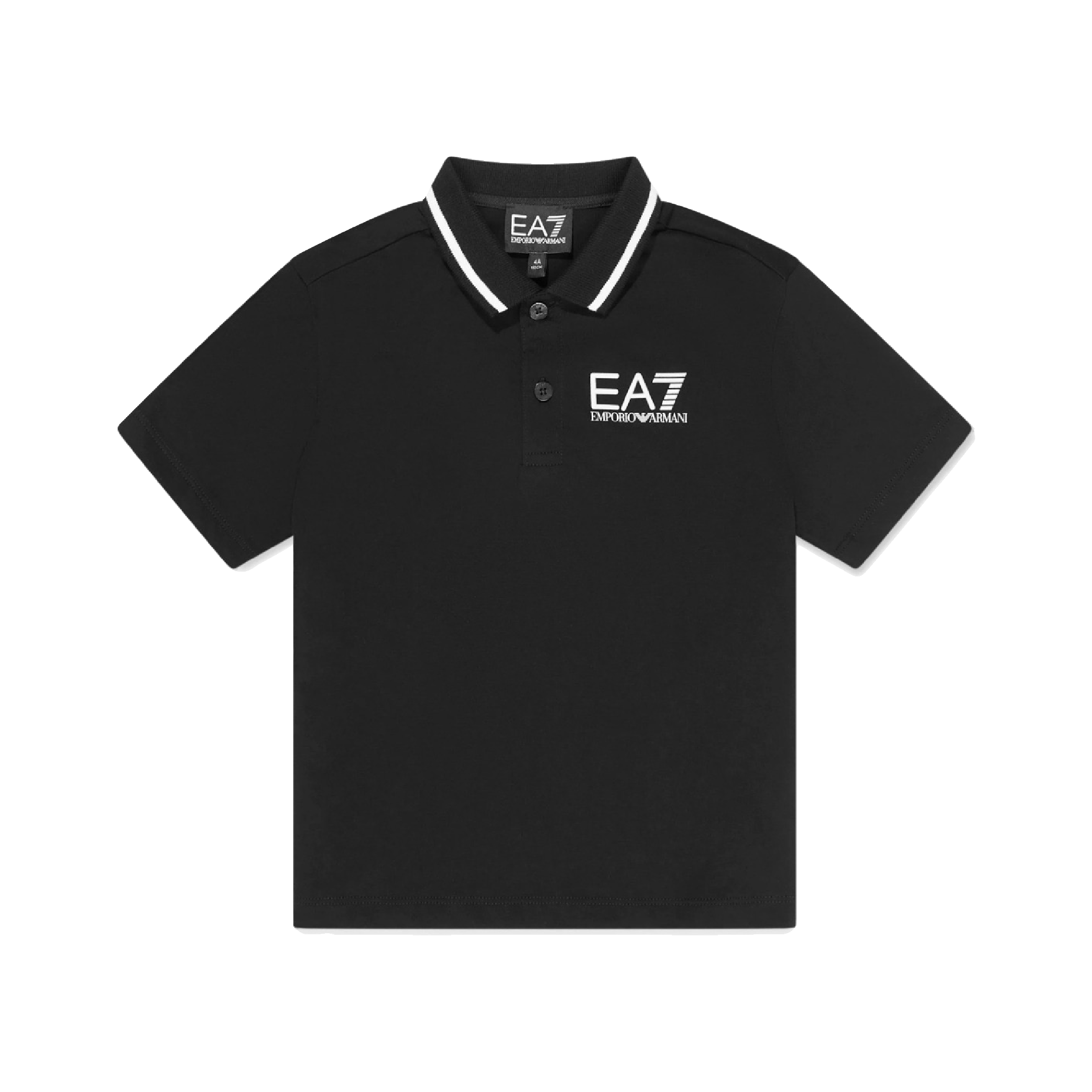 POLO CON CUELLO NEGRO