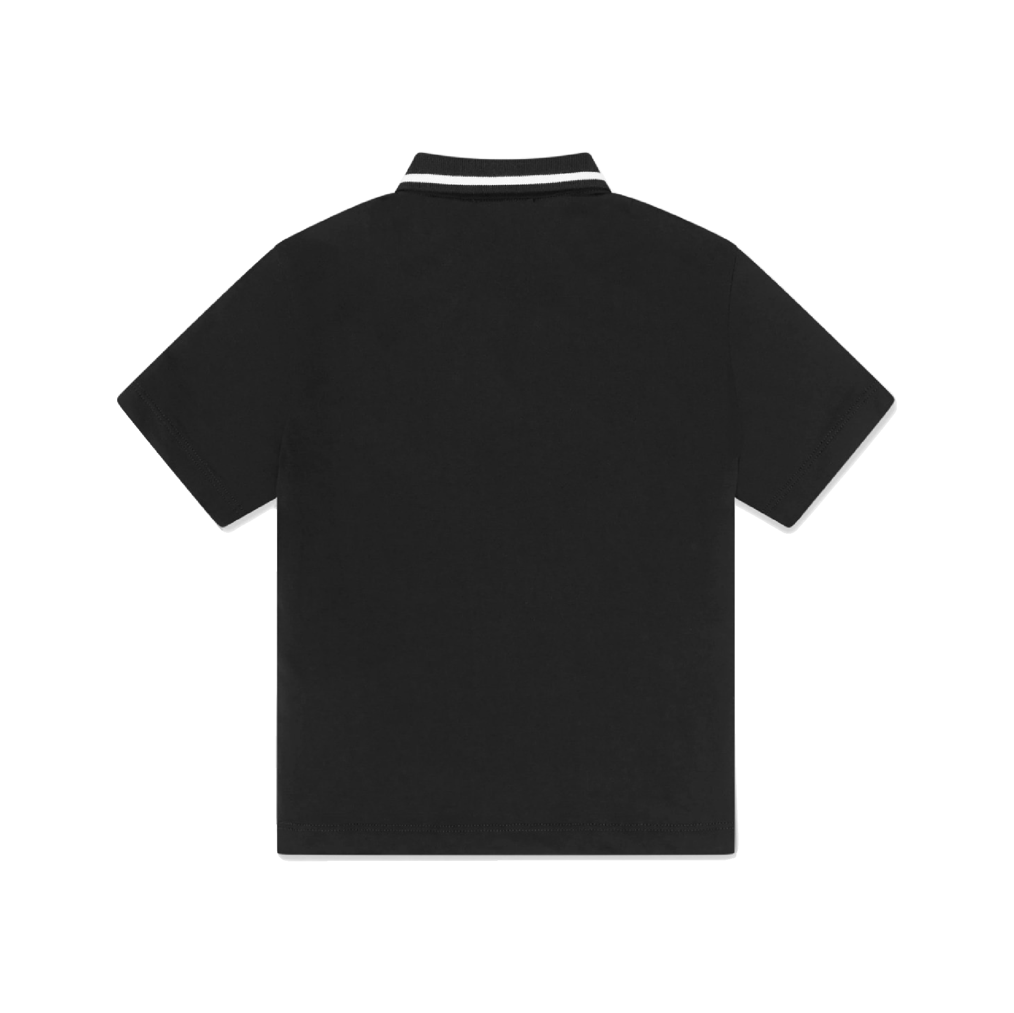 POLO CON CUELLO NEGRO