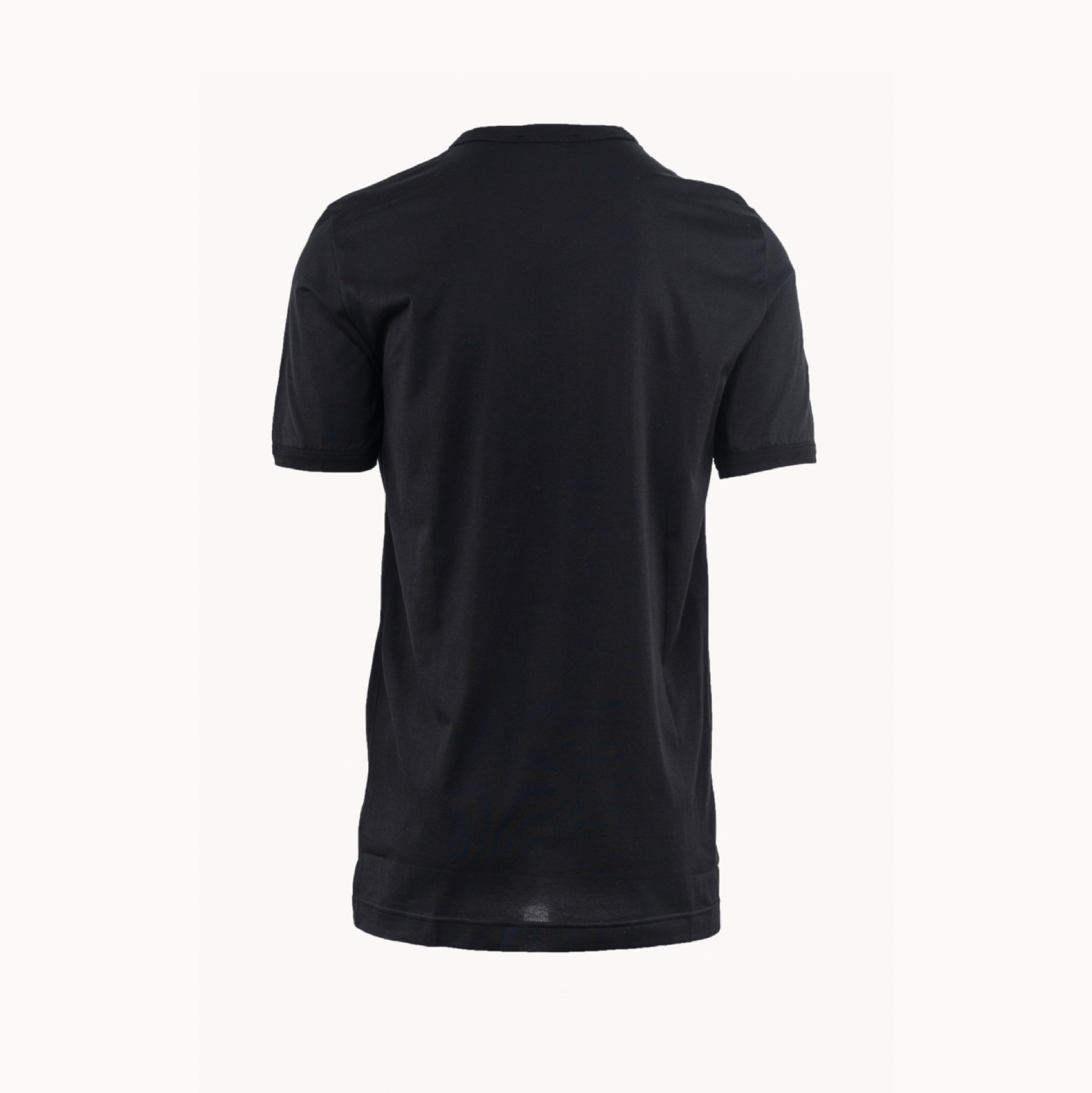 T-SHIRT BLACK HEART WHITE
